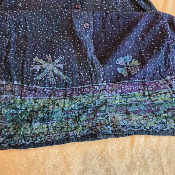 Nnamdi Ibenagu Spirit of Courage Old Style African Tie Dye Maxi Dress Women - Picture 14 of 16